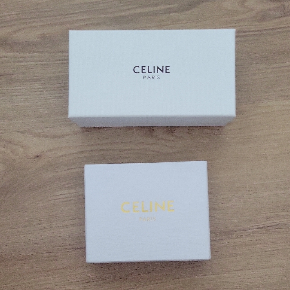 Celine White and Gold Boxes